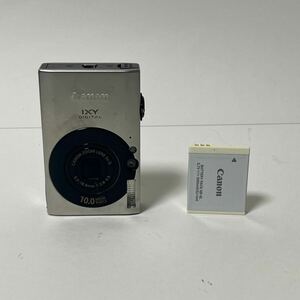 M 【売り切り】　Canon/キャノン PC1262 IXY 25IS コンパクトデジタルカメラ 本体バッテリーのみ　動作未確認