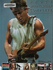 ブルース・スプリングスティーン　ギタースコア　Bruce Springsteen Complete