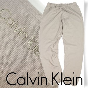 新品1円～★定価1.7万 Calvin Klein Jeans カルバンクライン ジーンズ メンズ ロゴ スウェットパンツ M ジョガーパンツ 綿 本物◆5583◆