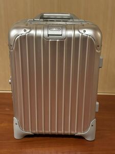 RIMOWA TOPAS 20L 929.42.00.2 リモワ トパーズ キッズトローリー シルバー 2輪 希少廃盤モデル ミニ スーツケース 920.42 送料無料