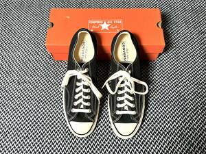 Converse All Star Chuck 70 CT 70 コンバース US8.5 27cm 黒 ブラック 箱付き未使用 チャックテイラー