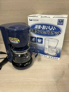 ★コーヒーメーカー KKD-1401/A抗菌タンク&バスケット KOIZUMI 滴もれ防止 4杯用（600cc） 小泉生器株式会社 未使用 保管品★