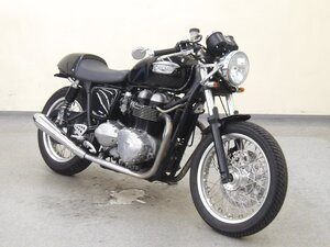 Triumph Thruxton【動画有】ローン可 土曜日現車確認可 要予約 2005年モデル 865cc キャブ車 スラクストン カフェ 車体 トライアンフ