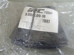 タイヤチューブ 3.50/4.00-10 TR87 IRC 新品 未使用 #J20240302