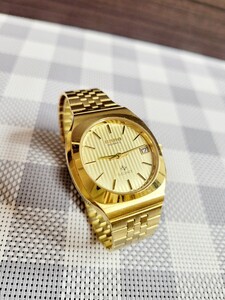 【1円スタート】【良品】【正規品】メンズ 腕時RADO ラドー エレガンス クオーツ 腕時計 ゴールド 付属品