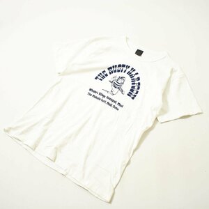 ★90s USA製 ヴィンテージ THE RUSTY HARPOON プリント Tシャツ L ホワイト 90年代 ビンテージ 古着 半袖 カットソー T-swing アメカジ★