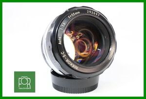 【同梱歓迎】実用■ニコン Nikon Auto NIKKOR-S・C 55mm F1.2■1851