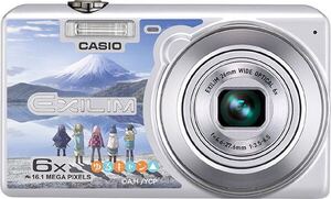 ゆるキャン△　CASIO EXILIM EX-ZS29SR　コラボカメラ　未使用　送料無料　検）各務原なでしこ 志摩リン 大垣千明 犬山あおい 斉藤恵那