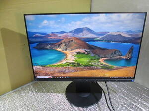 [F3-2]美品★EIZO FlexScan EV2455 24.1インチ液晶モニター フルHD（1920x1200) 高さ調整 縦回転　使用時間：5295h★