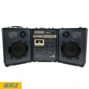 National RX-A2 Disco BS ナショナル ラジカセ 通電OK ※不具合あり 状態説明あり◆ジャンク品【福岡】