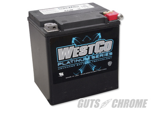 9800-4040 ハーレー WESTCO（ウエストコ）バッテリー 97年以降ツアラー OEM 66010-97C