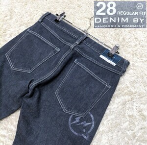 【超美品★】W28 DENIM BY VANQUISH & FRAGMENT セルビッチデニムパンツ/ジーンズ◆ヴァンキッシュ フラグメント (7101)