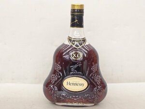 【未開栓・古酒】 Hennessy XO COGNAC 700ml 40% 金キャップ クリアボトル ヘネシー ブランデー コニャック ▽ 70327-4