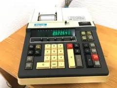 【実動品・希少・昭和レトロ・1977年 昭和51年製造】卓上電子計算機