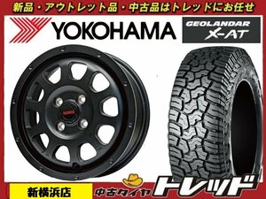 トレッド新横浜店 新品サマータイヤ ホイール 4本 ワイルドポーター CROSSTEN 14インチ × YOKOHAMA ジオランダー X-AT G016 145R14C