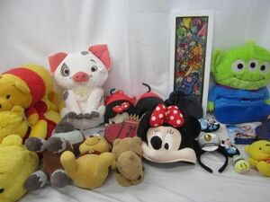 【まとめ売り 中古品】 ディズニー ミッキー ミニー プーさん トイストーリー 他 ぬいぐるみ グッズセット