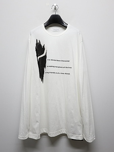 SALE30%OFF/Yohji Yamamoto・ヨウジヤマモト/30/- COMBED SINGLE PT LONG SLEEVE/OFF/3