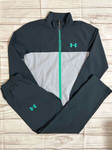 アンダーアーマー　ジャージ　セットアップ　上下　ジャケット　パンツ　M ジップアップ　 トラックジャケット UNDER ARMOUR