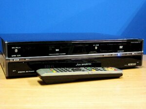 DX BROADTEC★良品 メンテ済 動作良好★HDD内蔵VHS+DVDレコーダー★リモコン&CD取説付★DXRW250