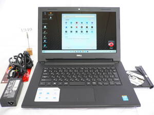 極美品 デル DELL Inspiron 14 3442 ●14.0HD●Corei3-1.90GHz●HDD160GB●MEM4GB●Win11Pro●Office2021Pro●Sマルチ マッドB 即使用可