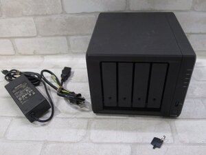 Ω 新DK 0899♪ 保証有 Synology【DS920+ 】シノロジー DiskStation NAS HDD:2TBx4 動作/初期化済 AC/鍵付