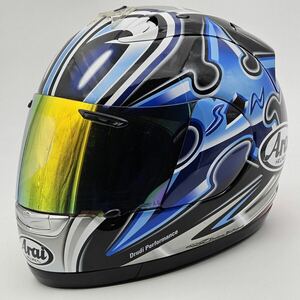 ARAI RX-7 RR4 NAKANO GP2 アライ RX7RRIV ナカノ Mサイズ (57-58cm) 中野真矢