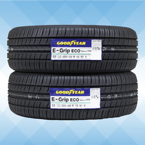 205/55R16 91V GOODYEAR グッドイヤー EFFICIENT GRIP ECO EG01 24年製 正規品 送料無料 2本税込 \19,700より 1