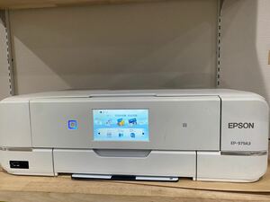 1円スタート プリンター EPSON エプソン ホワイト EP-979A3 インクジェットプリンター 複合機 カラリオ 通電確認済み インク不具合有り