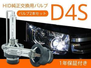 スペーシア カスタム MK42S 純正HID車 交換バルブ D4S 6000K 8000K 選択 ヘッドライト 2本セット