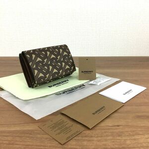 ☆送料無料☆ 未使用品 BURBERRY コンパクトウォレット スマートウォレット バーバリー ロンドン 416