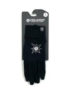 VOLCOM ボルコム J68524JABLK② メンズ Sサイズ インナーグローブ InnerGlove ブラック色 手袋 スノボ 防寒 ヴォルコム 新品 即決 送料無料