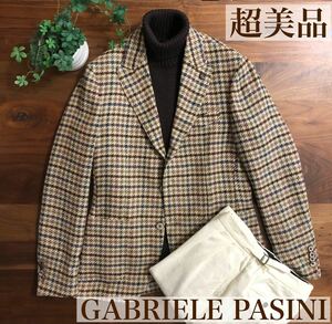 【超美品】GABRIELE PASINIガブリエレパジーニチェックジャケット44