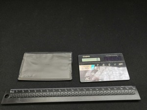 【ジャンク 送料込】CASIO 　カシオ　FILM CARD SL-760c フィルムカード電卓　/動作未確認　◆H0358