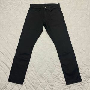 6C【着少】G-STAR RAW DENIME ジースター ロウ デニム 黒 ブラック デニム ジーンズ ジーパン パンツ 29 格安