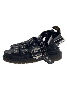 Dr.Martens◆サンダル/US6/BLK/レザー/24822001//