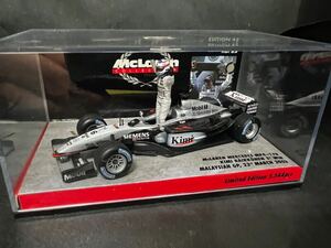 ミニチャンプス 1/43 530034326 マクラーレンMP4-17D ＃６ キミ・ライコネン マレーシアGP 2003 初優勝 