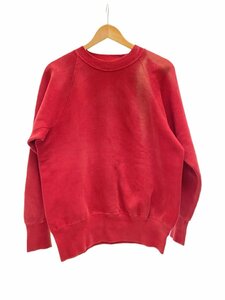 AKOM pep shirts/50s/フリーダムスリーブ/フェード/パーカー/M/コットン/RED