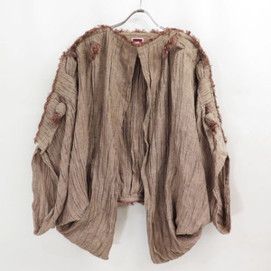 1983 ISSEY MIYAKE HEAVY LINEN ELEPHANT JACKET 80s IRVING PENN イッセイミヤケ ヘビーリネン エレファント ジャケット アーヴィングペン