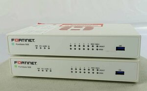 2台set ライセンス無 AC1個付 初期化 FORTINET フォーティネット FortiGate FG-50E Firewall UTM ネットワーク ファイアウォール S051307