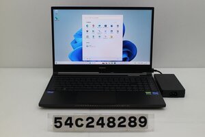 mousecomputer H5-TGLBBW11 Core i7 11800H 2.3GHz/32GB/2TB(SSD)/15.6W/FHD/Win11/GeForce RTX3070 Laptop GPU 8GB 【54C248289】