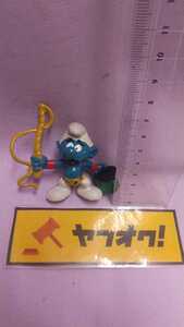 ビンテージ スマーフ PVC フィギュア smurf サーカス 調教師