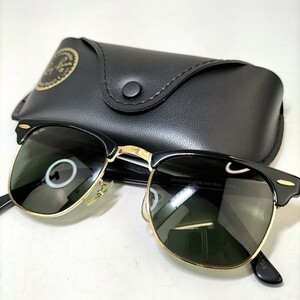 19 Φ【 Ray-Ban 】 レイバン BAUSCH&LOMB ゴールド金具 ボストン カラーレンズ サングラス アイウェア 服飾小物 商品ランク:B