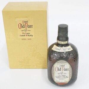 未開栓 Grand Old Parr オールドパー 12年 ウイスキー 43％ 1L Kキ31