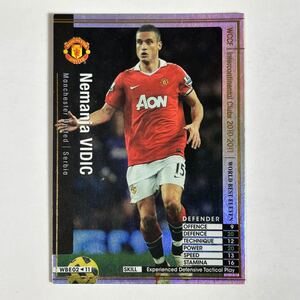 ♪♪WCCF 10-11 WBE ネマニャ・ビディッチ Nemanja Vidic Manchester United 2010-2011♪四点落札で普通郵便送料無料♪