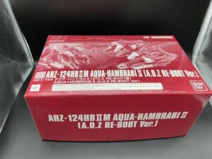 新品 未組立 プレバン限定 HG 1/144 アクア ハンブラビ Ⅱ A.O.Z RE-BOOT版