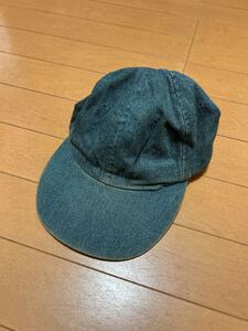 BEECHFIELD dog denim cap ビーチフィールド ドッグ デニム キャップ hat ハット プードル 犬 刺繍