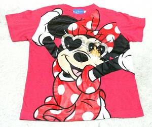 美品/Disney/ミニーマウス/Tシャツ/110cm