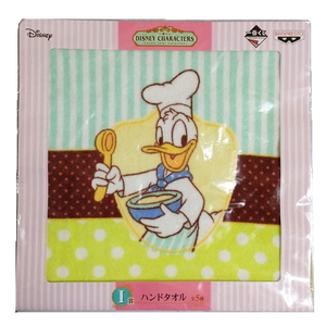 一番くじ DISNEY CHARACTERS Sweets color Collection I賞 ハンドタオル ドナルド 単品