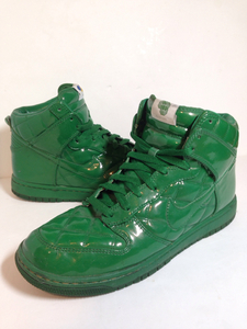 ★DUNK ダンク HI 北京オリンピック 08年製 エナメル パテント ナイキ NIKE 緑 グリーン OP★