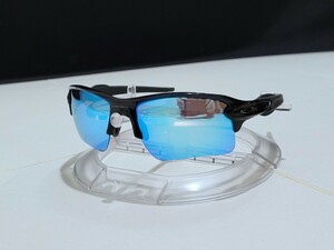 正規品 新品 偏光レンズ2枚付き OAKLEY FLAK 2.0 XL オークリー フラック Sapphire Black Polarized サファイア ポラライズド サングラス